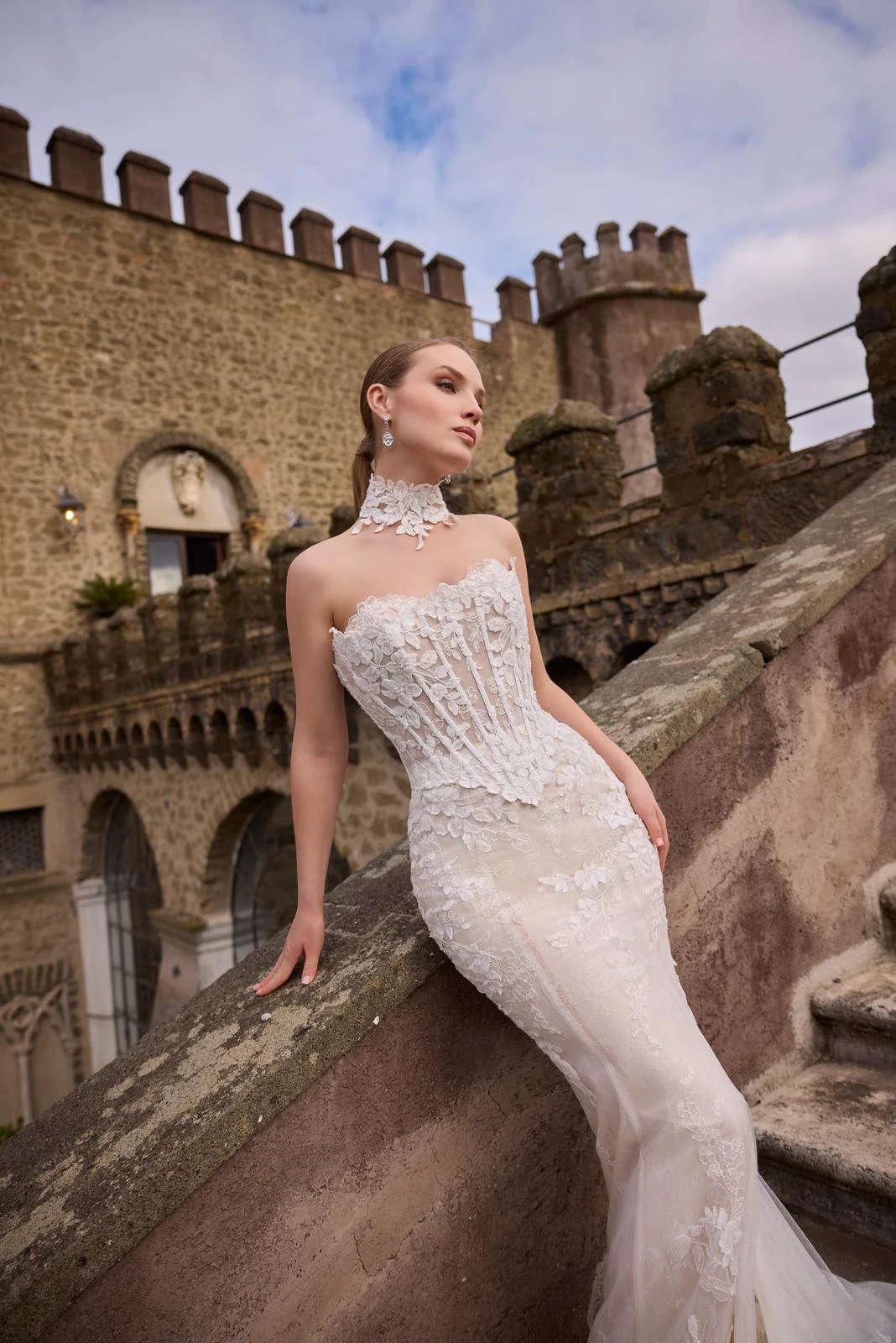 Abito da sposa Morilee: corpetto strutturato e silhouette aderente