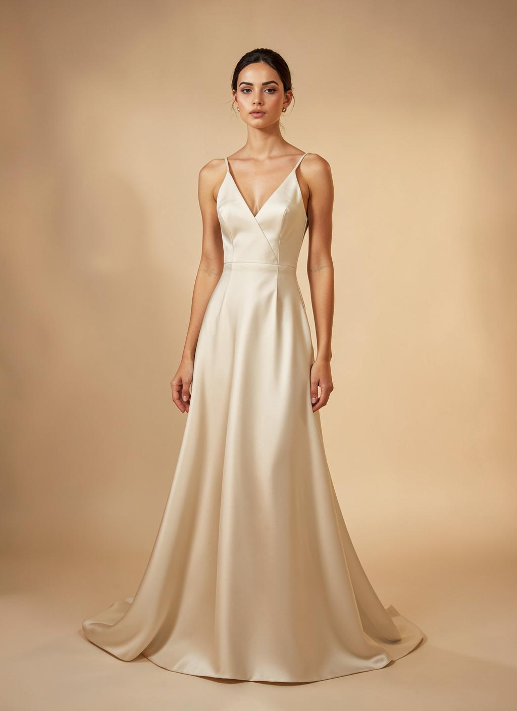 Abito da sposa collezione Minimal Silk 2027
